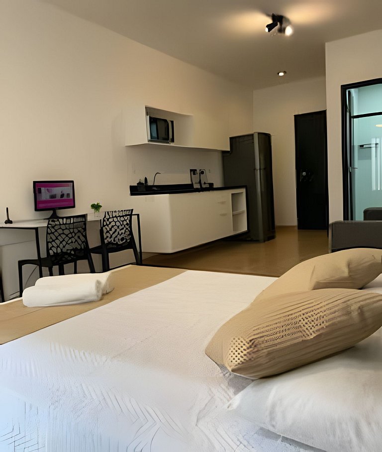 Apê 5min do Metrô V.Prudente c/ cozinha e varanda - Studio04