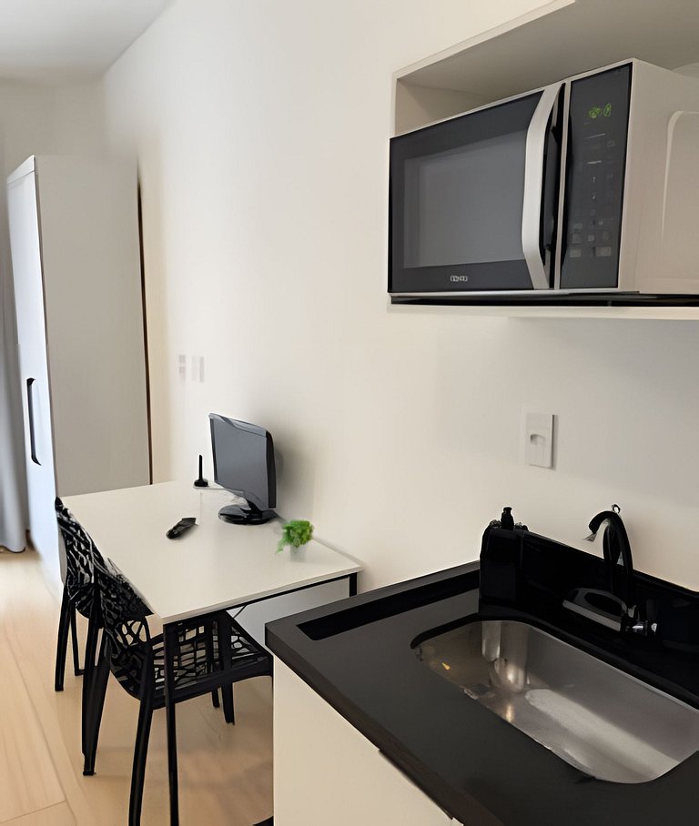 Apê 5min do Metrô V.Prudente c/ cozinha e varanda - Studio04