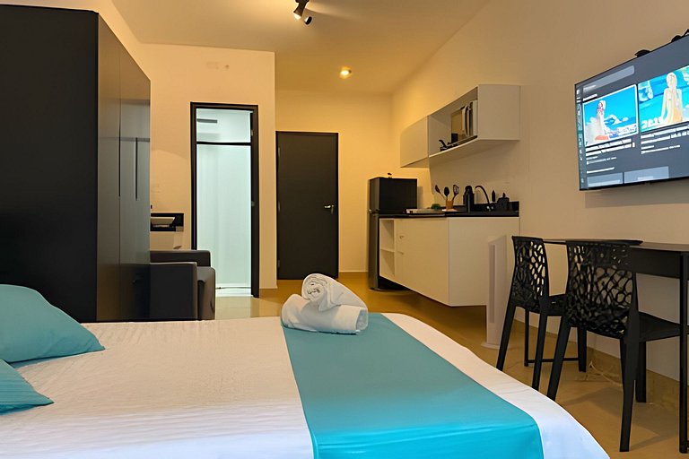 Apto 200m do Metrô V.Prudente c/ cozinha e varanda - Studio