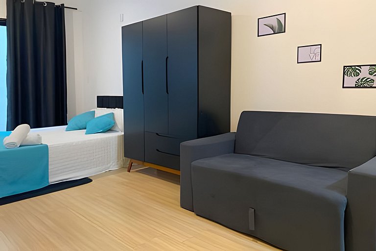 Apto 200m do Metrô V.Prudente c/ cozinha e varanda - Studio