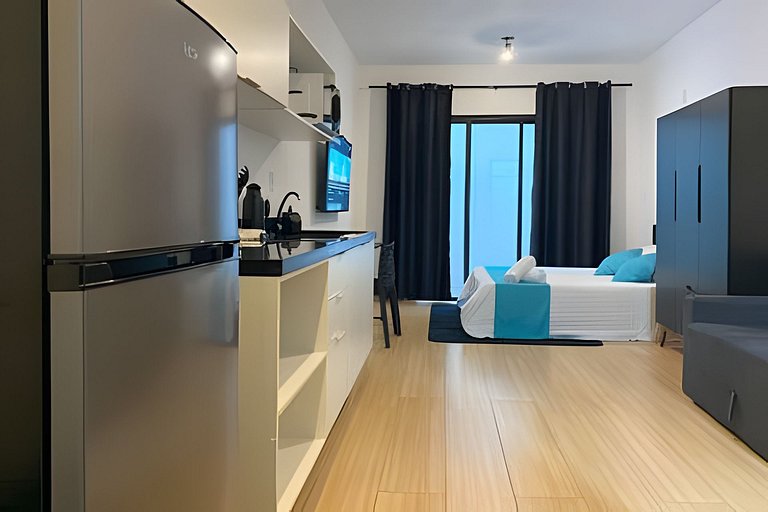 Apto 200m do Metrô V.Prudente c/ cozinha e varanda - Studio