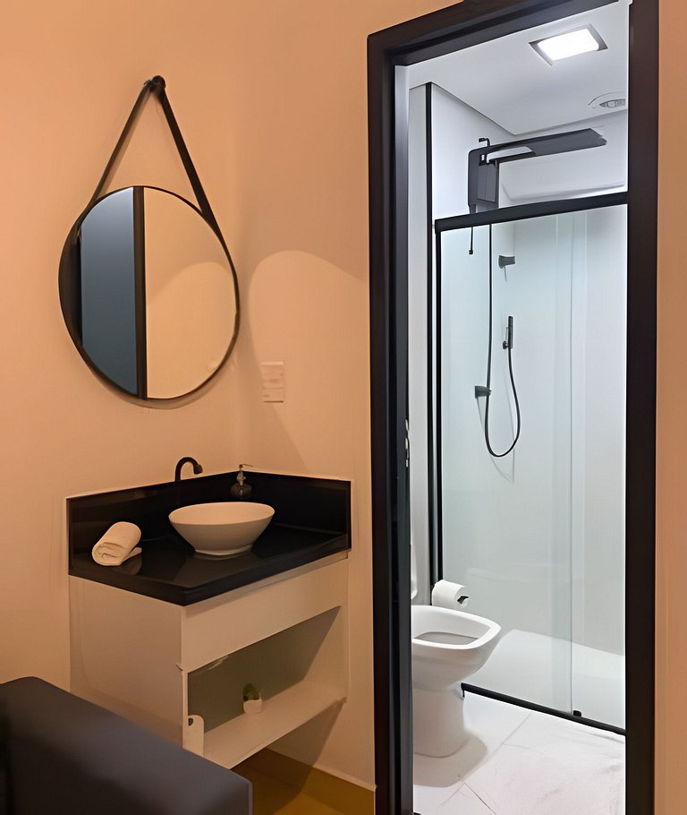 Apto 200m do Metrô V.Prudente c/ cozinha e varanda - Studio