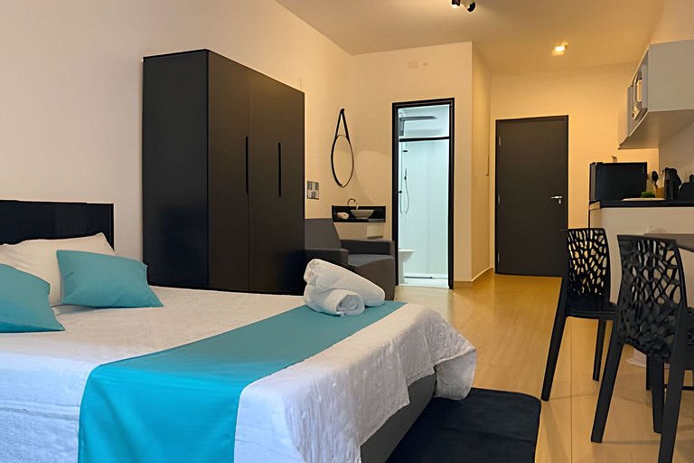 Apto 200m do Metrô V.Prudente c/ cozinha e varanda - Studio