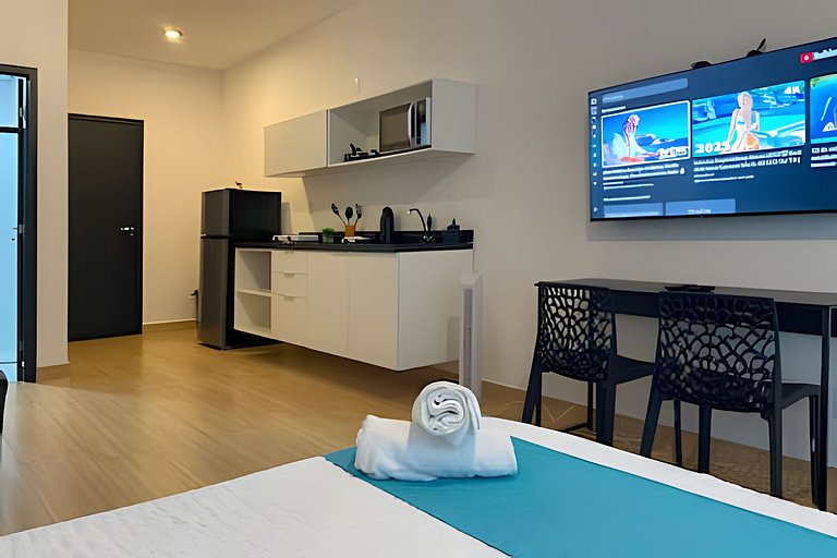 Apto 200m do Metrô V.Prudente c/ cozinha e varanda - Studio