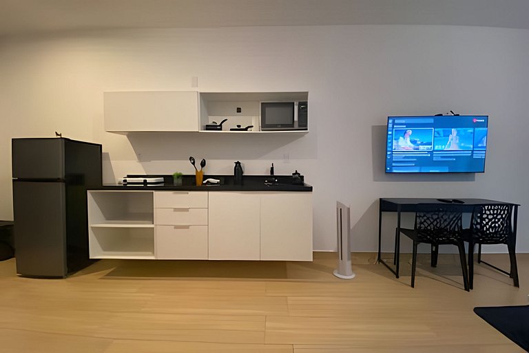 Apto 200m do Metrô V.Prudente c/ cozinha e varanda - Studio