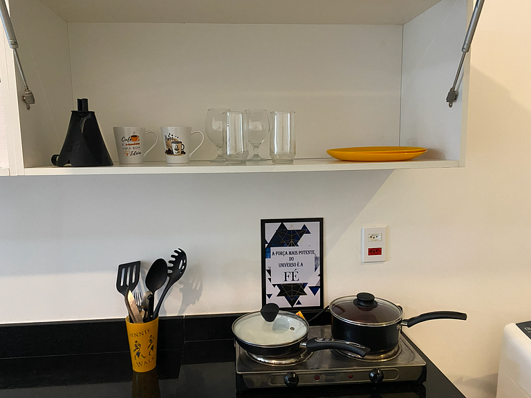 Apê 5min do Metrô V.Prudente c/ cozinha e varanda - Studio04
